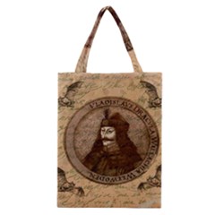 Count Vlad Dracula Classic Tote Bag