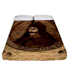 Count Vlad Dracula Fitted Sheet (Queen Size)