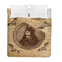 Count Vlad Dracula Duvet Cover Double Side (full/ Double Size) by Valentinaart