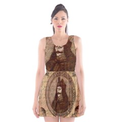 Count Vlad Dracula Scoop Neck Skater Dress