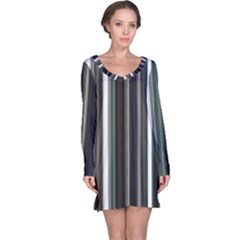 Miracle Mile Pattern Long Sleeve Nightdress