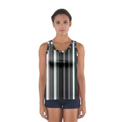 Miracle Mile Pattern Women s Sport Tank Top  by Simbadda