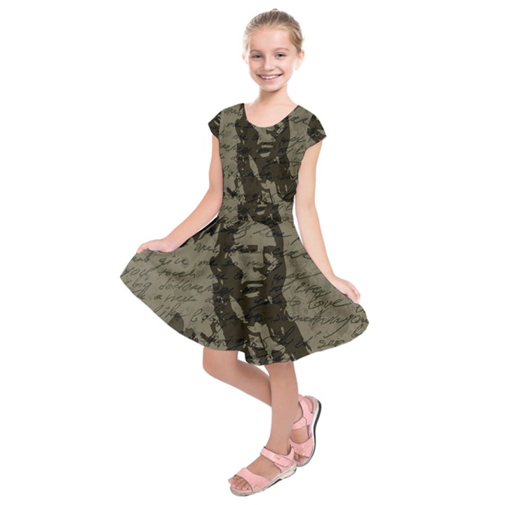 Indian chief Kids  Short Sleeve Dress