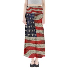 Vintage American Flag Maxi Skirts