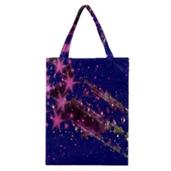 Stars Abstract Shine Spots Lines Classic Tote Bag by Simbadda