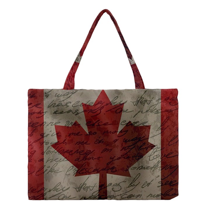 Canada flag Medium Tote Bag