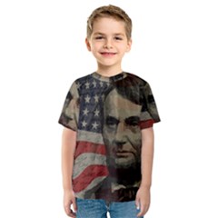 Lincoln Day  Kids  Sport Mesh Tee