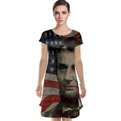 Lincoln Day  Cap Sleeve Nightdress by Valentinaart