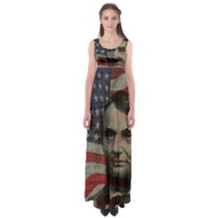 Lincoln Day  Empire Waist Maxi Dress