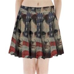 Lincoln Day  Pleated Mini Skirt