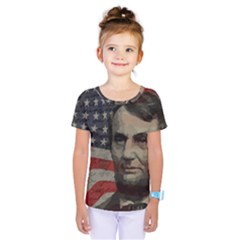 Lincoln Day  Kids  One Piece Tee