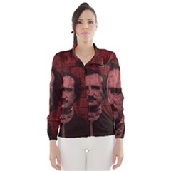 Edgar Allan Poe  Wind Breaker (women) by Valentinaart