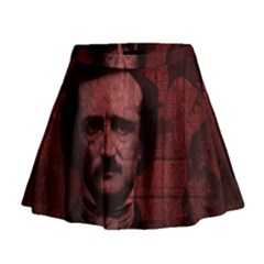 Edgar Allan Poe  Mini Flare Skirt