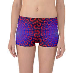 Binary Code Optical Illusion Rotation Boyleg Bikini Bottoms