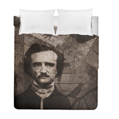 Edgar Allan Poe  Duvet Cover Double Side (full/ Double Size) by Valentinaart