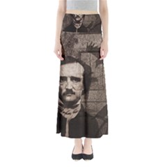 Edgar Allan Poe  Maxi Skirts by Valentinaart