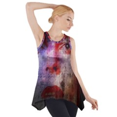 David Bowie  Side Drop Tank Tunic by Valentinaart