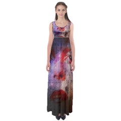 David Bowie  Empire Waist Maxi Dress