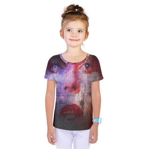 David Bowie  Kids  One Piece Tee by Valentinaart