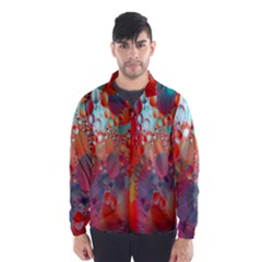 Texture Spots Circles Wind Breaker (men)