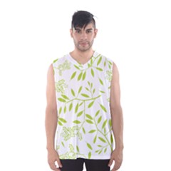 Leaves Pattern Seamless Men s Basketball Tank Top