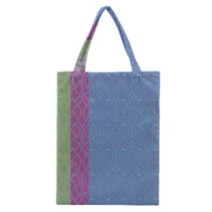 Fine Line Pattern Background Vector Classic Tote Bag by Simbadda