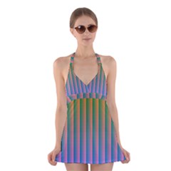 Hald Identity Halter Swimsuit Dress