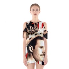 Freddie Mercury Shoulder Cutout One Piece by Valentinaart