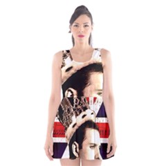 Freddie Mercury Scoop Neck Skater Dress by Valentinaart