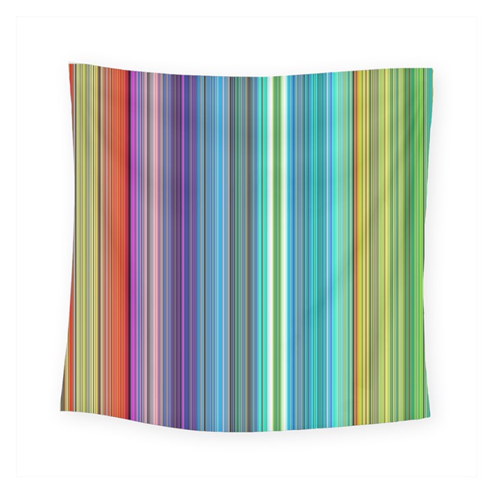 Color Stripes Square Tapestry (Small)