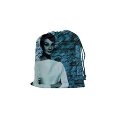 Audrey Hepburn Drawstring Pouches (small) 