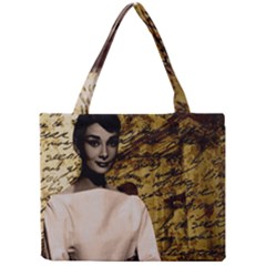 Audrey Hepburn Mini Tote Bag by Valentinaart