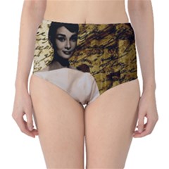 Audrey Hepburn High-waist Bikini Bottoms by Valentinaart