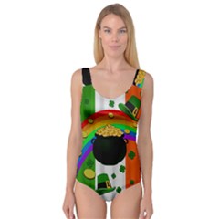 Pot Of Gold Princess Tank Leotard  by Valentinaart