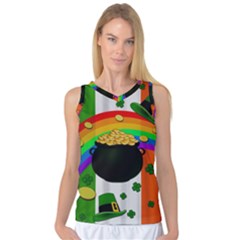 Pot Of Gold Women s Basketball Tank Top by Valentinaart