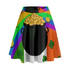 Pot Of Gold High Waist Skirt