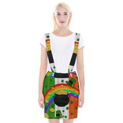 Pot Of Gold Suspender Skirt by Valentinaart