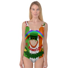 St  Patricks Day  Princess Tank Leotard  by Valentinaart