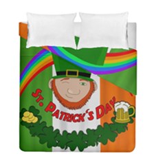 St  Patricks Day  Duvet Cover Double Side (full/ Double Size)