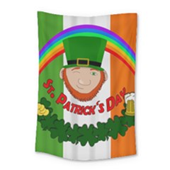 St  Patricks Day  Small Tapestry by Valentinaart