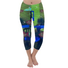 Natural Habitat Capri Winter Leggings  by Valentinaart