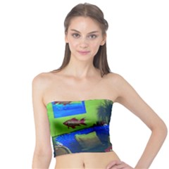 Natural Habitat Tube Top by Valentinaart