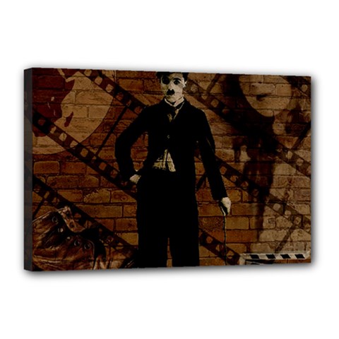 Charlie Chaplin  Canvas 18  X 12 