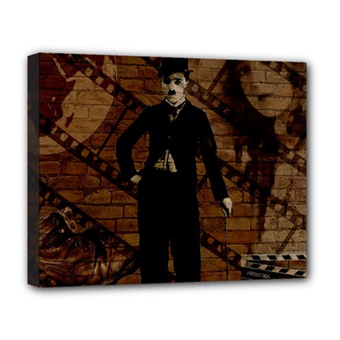 Charlie Chaplin  Deluxe Canvas 20  X 16  