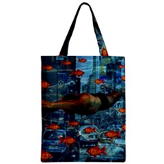 Urban Swimmers   Zipper Classic Tote Bag by Valentinaart