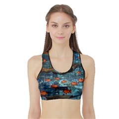 Urban Swimmers   Sports Bra With Border