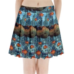 Urban Swimmers   Pleated Mini Skirt by Valentinaart