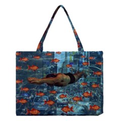 Urban Swimmers   Medium Tote Bag