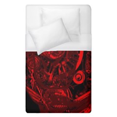 Warrior - red Duvet Cover (Single Size)