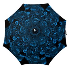 Warrior - Blue Straight Umbrellas by Valentinaart